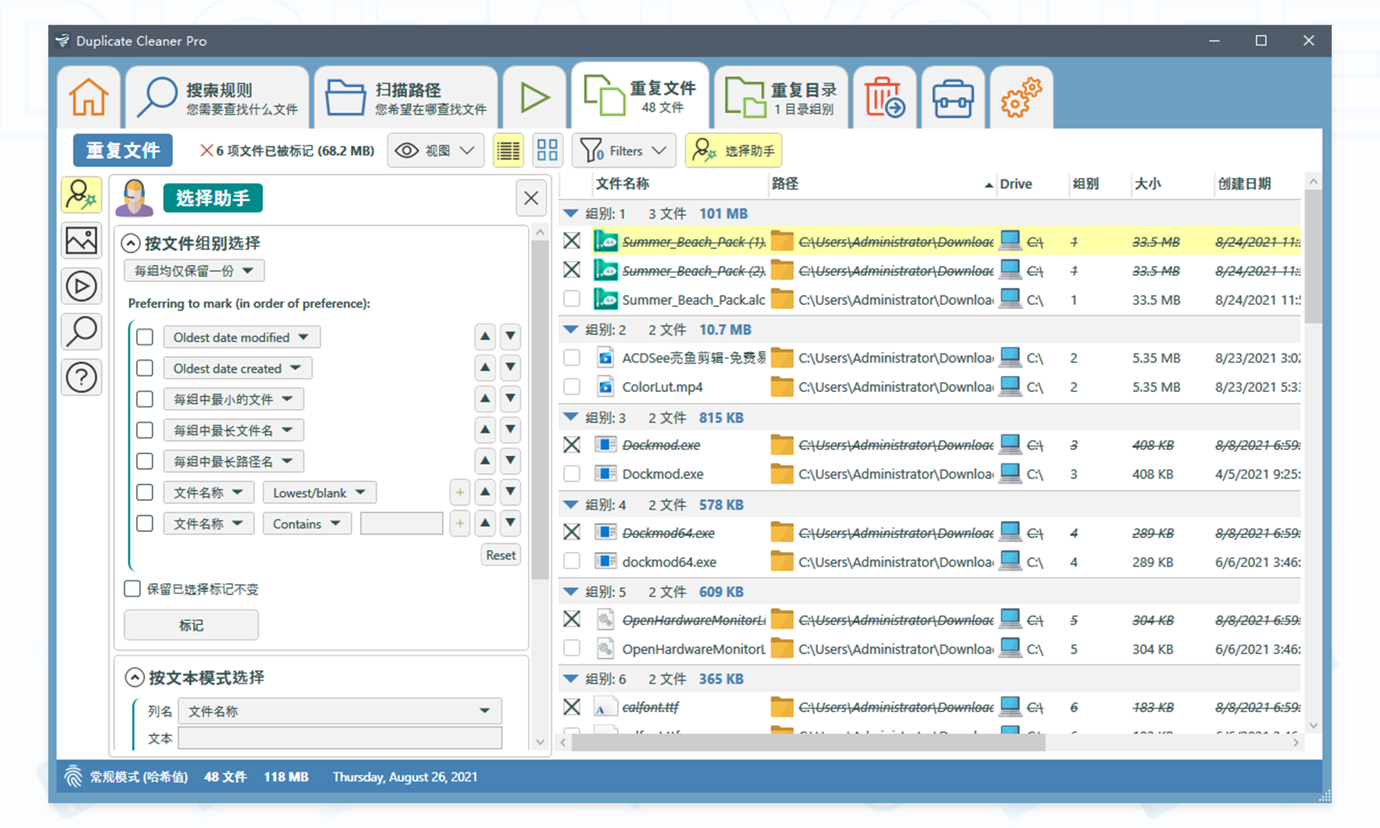 Duplicate Cleaner Proͼ2