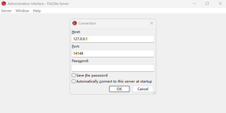 FileZilla Serverͼ1