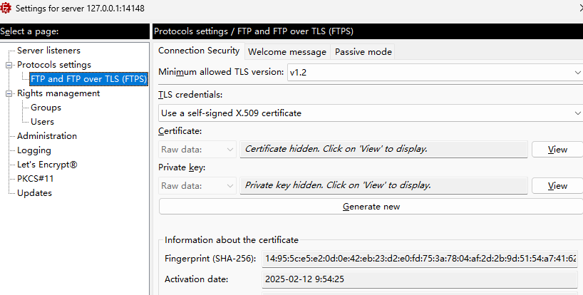 FileZilla Serverͼ3